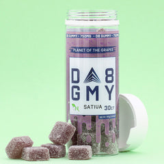 DELTA 8 GUMMIES - 30CT Planet of the Grapes 750mg (25mg ea.) – SATIVA Real Product Picture