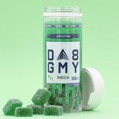 DELTA 8 GUMMIES - 30CT Appletini 750mg – INDICA Real Product Picture
