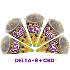 DELTA 9 CONES - DUBAI CHOCOLATE - 10MG