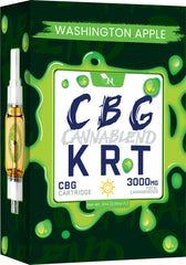 CBG Cartridge Washington Apple - 3000mg real product 3d mockup