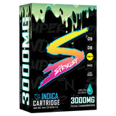 THE STRONGEST Superblend Cartridge by A Gift From Nature, featuring a blend of Delta 8, Delta 9, Live Resin, HHC, and THC-p, with 3000MG cannabinoids in Melon Slushy flavor.