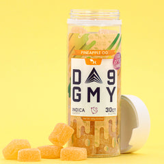 DELTA 9 GUMMIES - 30CT Pineapple OG 810mg (15mg ea.) – INDICA Real Product Picture