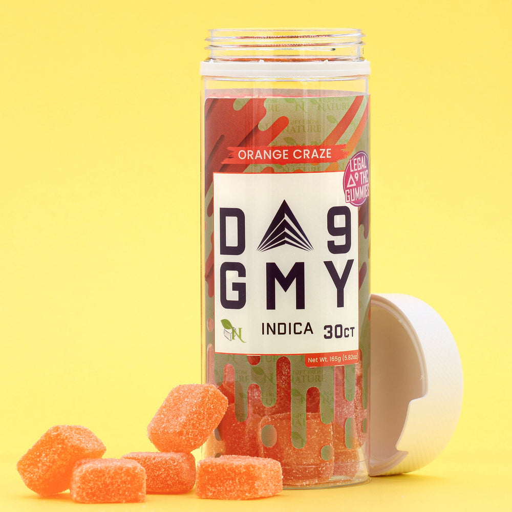 DELTA 9 GUMMIES - 30CT Orange Craze 810mg (15mg ea.) – INDICA Real Product Picture