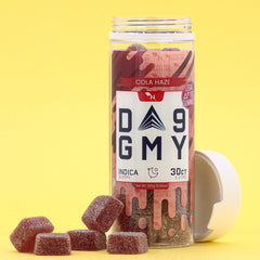 DELTA 9 GUMMIES - 30CT Cola Haze 810mg (15mg ea.) – INDICA Real Product Picture