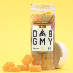 DELTA 9 GUMMIES - 30CT Magic Mango 810mg (15mg ea.) – SATIVA Real Product Picture