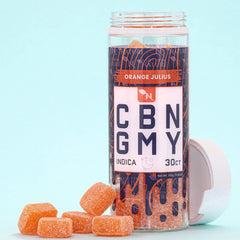 CBN GUMMIES - FOR SLEEP- 30CT Orange Julius 1500mg – INDICA Real Product Picture