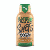 BARE KRATOM SHOTS - CAFE MOCHA - 330MG