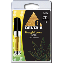 DELTA 8 CRT - Hybrid Pineapple Express 1ML 92% - 920MG - Sativa Dominant