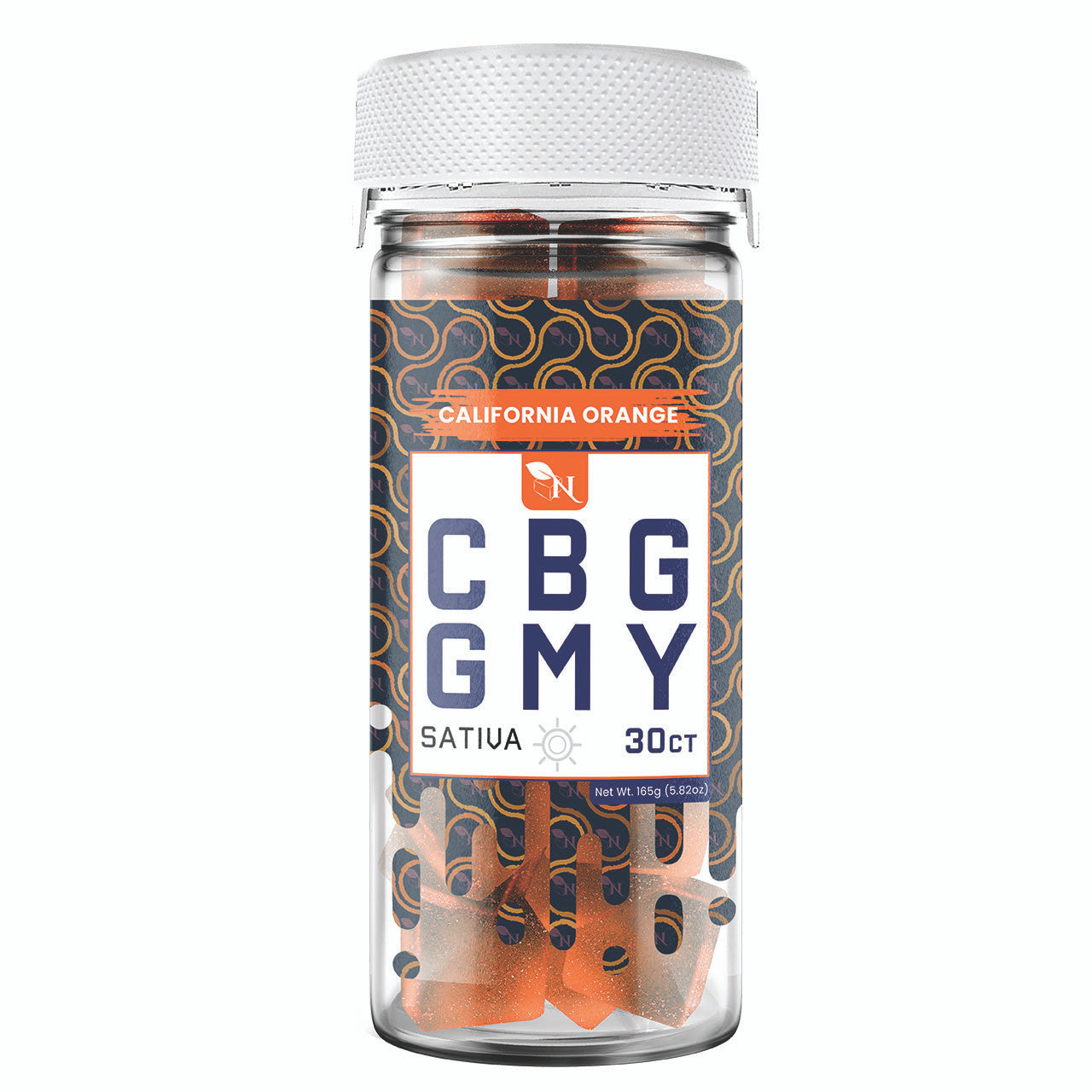 California Orange CBG Gummies | 1500mg Sativa Boost – A Gift From