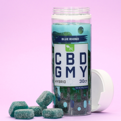 CBD GUMMIES - FOR BALANCE - 30CT Blue Rhino 1500mg (50mg ea.) – HYBRID
