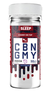 CBN GUMMIES - FOR SLEEP - 30CT Cherry On Top 1500mg – INDICA
