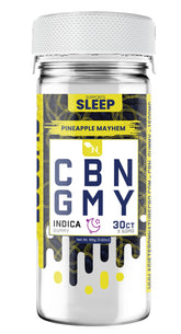 CBN GUMMIES - FOR SLEEP - 30CT Pineapple Mayhem 1500mg – INDICA