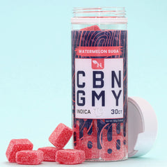 CBN GUMMIES - FOR SLEEP 30CT Watermelon Suga 1500mg INDICA real product picture