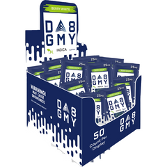 DELTA 8 GUMMIES Single Package - 50CT Berry White 25mg - INDICA