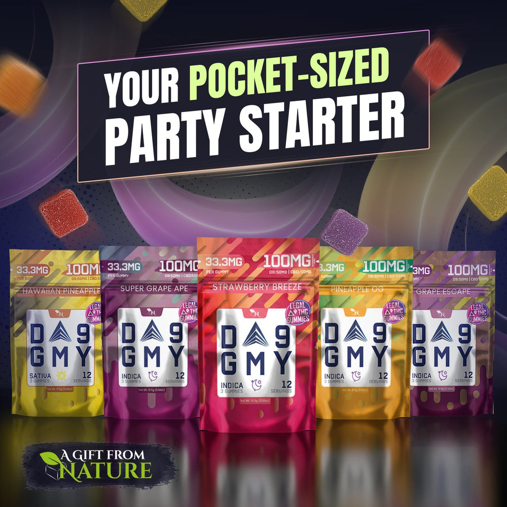 Delta 9 Gummy Bags 3 CT