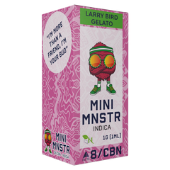 MINI MNSTR DISPOSABLE - LARRY BIRD GELATO - INDICA - DELTA 8 / CBN