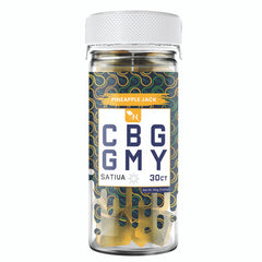 CBG GUMMIES - FOR ENERGY - 30CT Pineapple Jack 1500mg – SATIVA