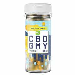 CBD GUMMIES - FOR BALANCE - 30CT Pineapple Punch 1500mg – HYBRID