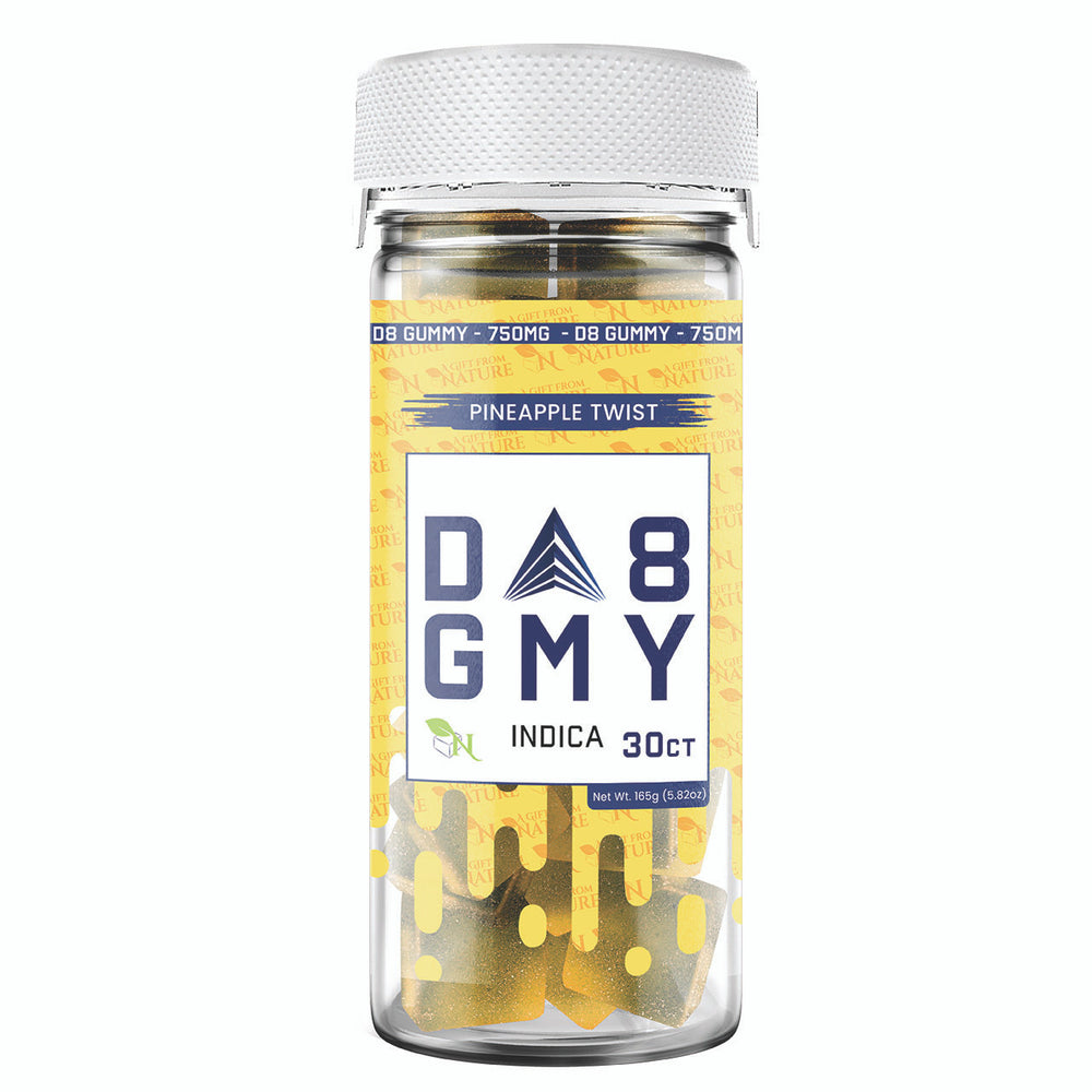 DELTA 8 GUMMIES - 30CT Pineapple Twist 750mg – INDICA