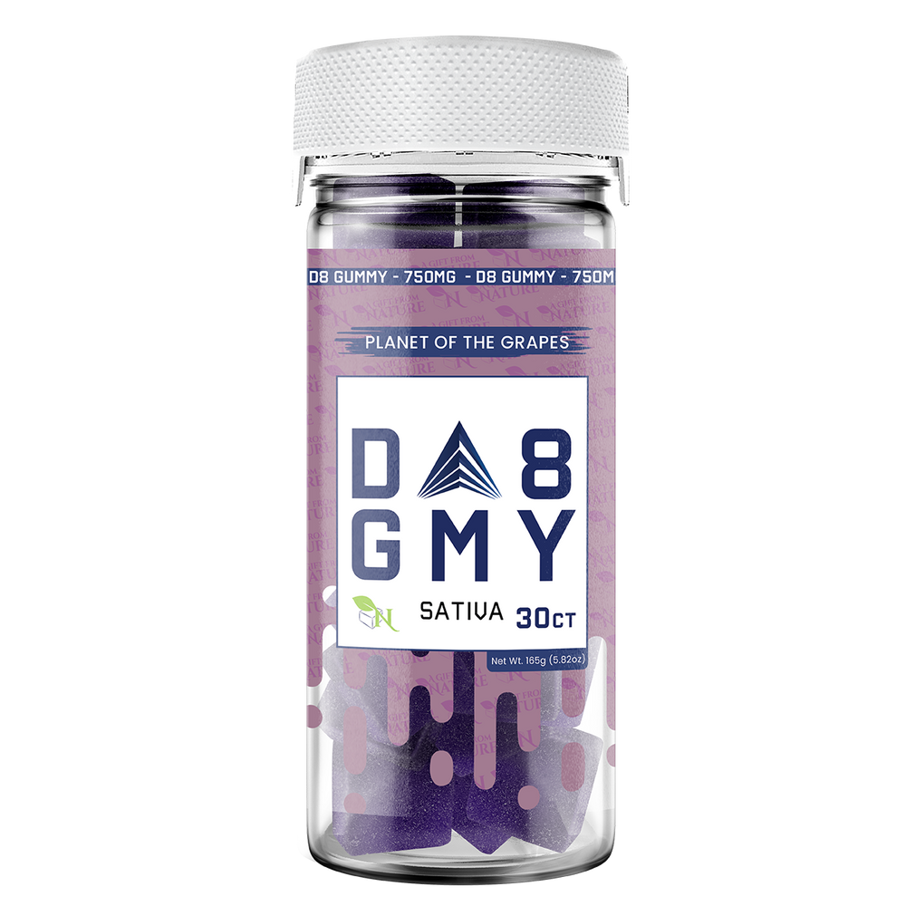 DELTA 8 GUMMIES - 30CT Planet of the Grapes 750mg (25mg ea.) – SATIVA