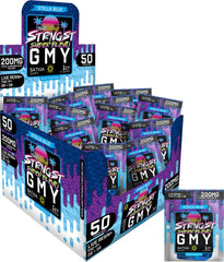 THE STRONGEST GUMMIES Single Package - 50CT - STELLA BLUE - SATIVA