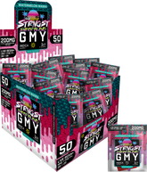 THE STRONGEST GUMMIES Single Package - 50CT - WATERMELON WAWA - INDICA, featuring 50 indica hemp gummies with 200mg of cannabinoids each, infused with a refreshing watermelon flavor