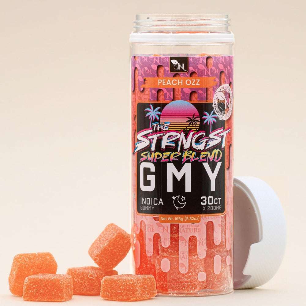 THE STRONGEST GMY - 30CT Peach Ozz 6000mg Real Product Picture