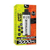 THE STRONGEST - LEMONADE/TROPIC THUNDER - 3IN1 - 3000MG A Gift From Nature 3d mokcup