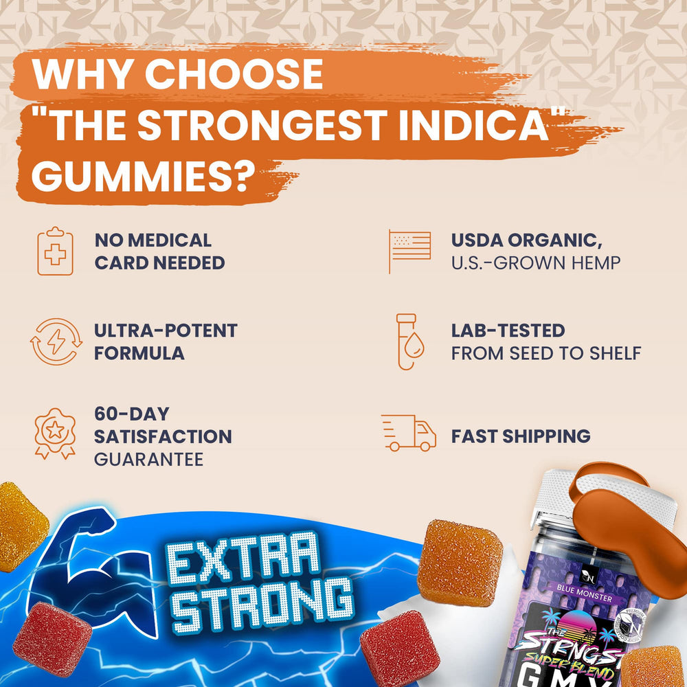 Strongest Gummies for Euphoria Bubba Grape Indica competitive advantage