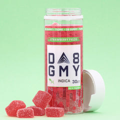 DELTA 8 GUMMIES - 30CT Strawberry Fields 750mg – INDICA Real Product Picture