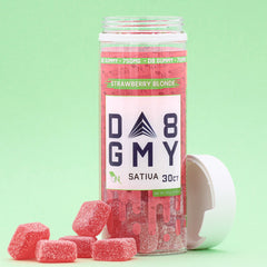 DELTA 8 GUMMIES - 30CT Strawberry Blonde 750mg  – SATIVA Real Product Picture