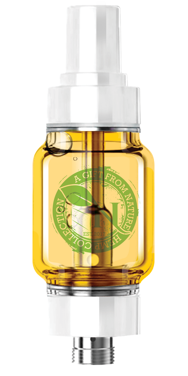 THE STRONGEST Superblend Cartridge 3D Mock up picture by A Gift From Nature, featuring a blend of Delta 8, Delta 9, Live Resin, HHC, and THC-p, with 3000MG cannabinoids in Tangerine Spritz flavor