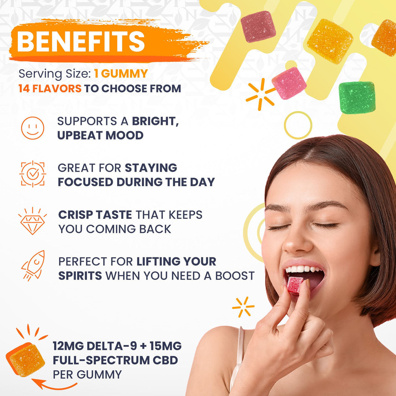 White Straw Nana Delta 9 Gummies – Sativa Benefits