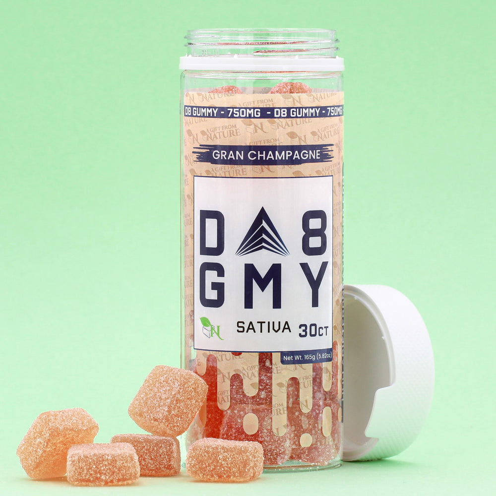 DELTA 8 GUMMIES - 30CT Gran Champagne 750mg – SATIVA Real Product Image