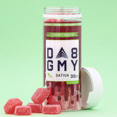 DELTA 8 GUMMIES - 30CT Cherry Garcia 750mg  – SATIVA Real Product Picture