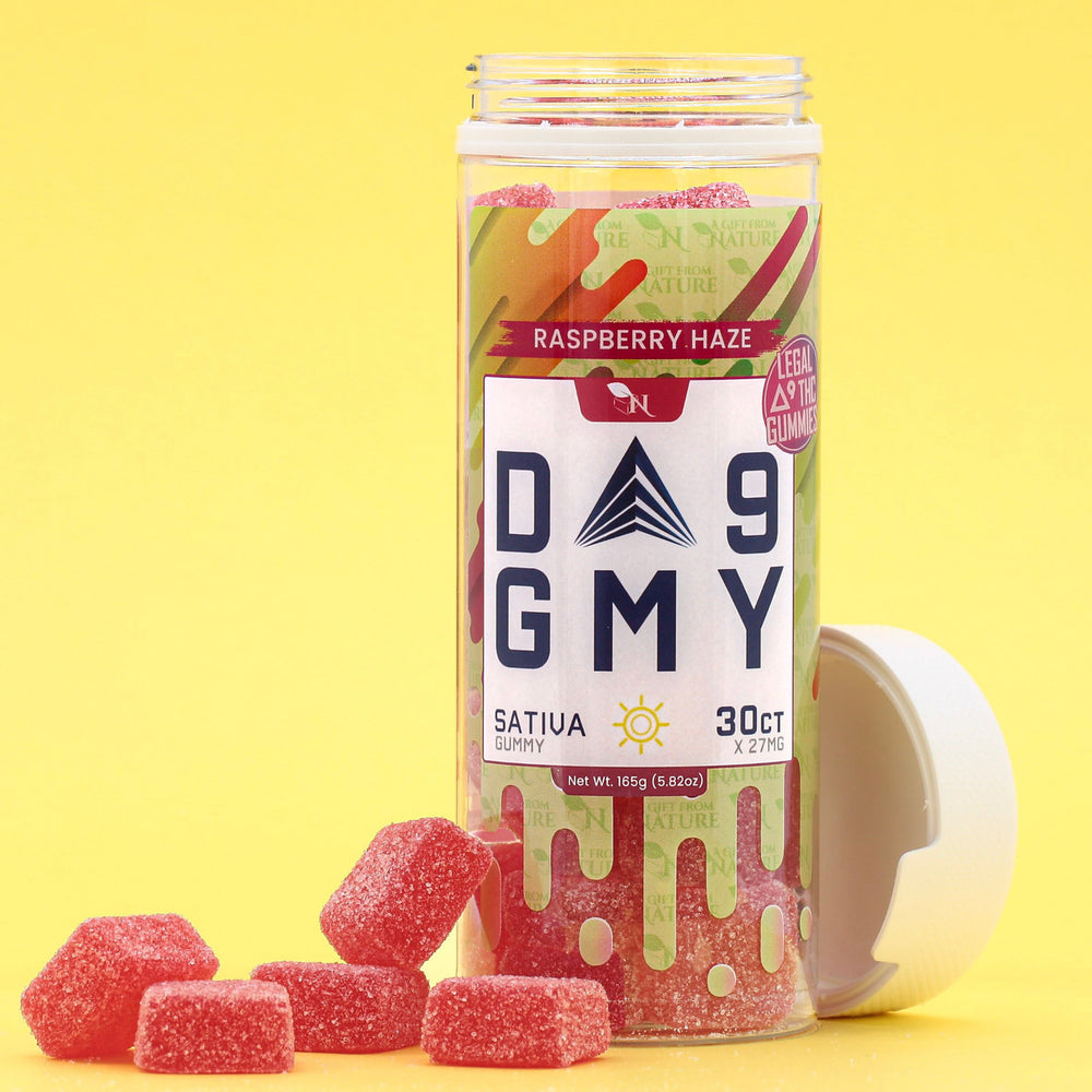 DELTA 9 GUMMIES - 30CT Raspberry Haze 810mg (15mg ea.) – SATIVA Real Product Picture