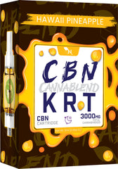 CBN Cartridge Hawaii Pineapple - 3000mg real product 3d mockup