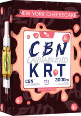 CBN Cartridge New York Cheescake - 3000mg real product 3d mockup