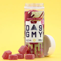 DELTA 9 GUMMIES - 30CT Tropicana Cherry 810mg (15mg ea.) – SATIVA Real Product Picture