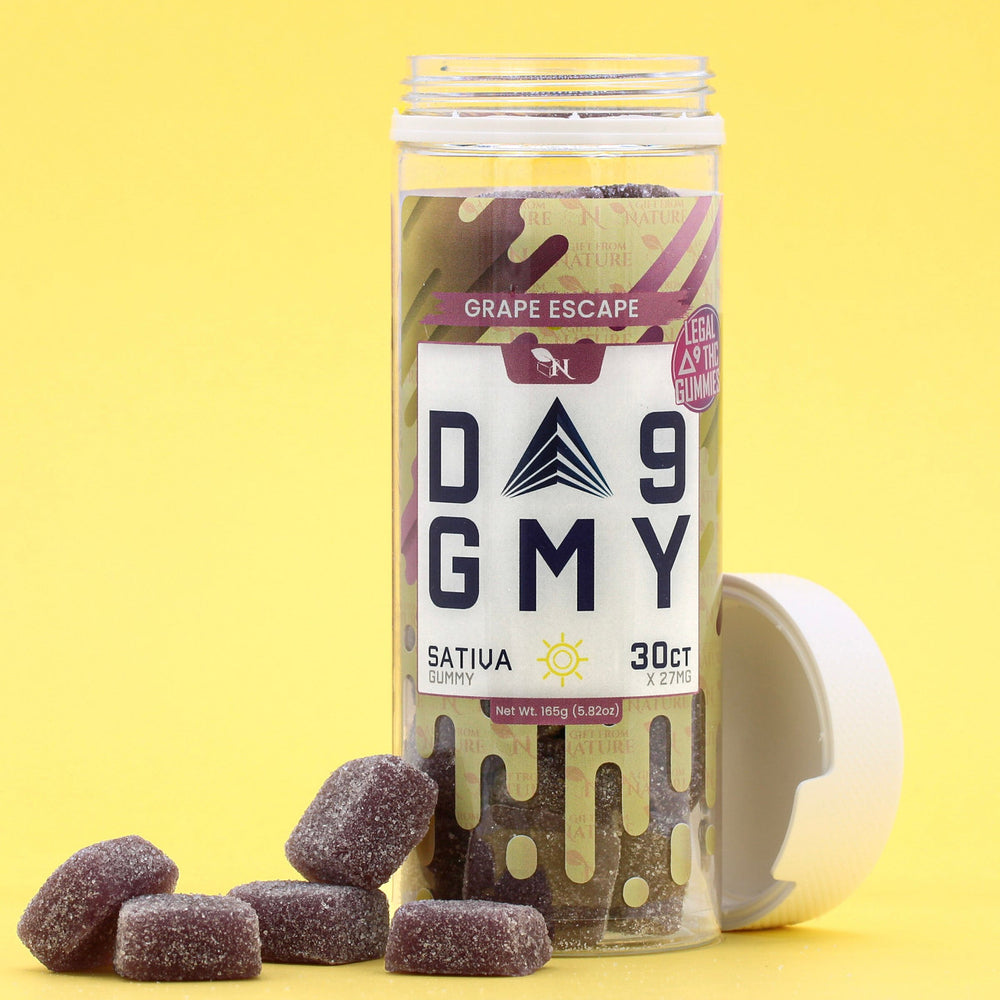 DELTA 9 GUMMIES - 30CT Grape Escape 810mg (15mg ea.) – SATIVA Real Product Picture