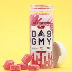 DELTA 9 GUMMIES - 30CT Cherry Kiss 810mg (15mg ea.) – INDICA Real Product Picture