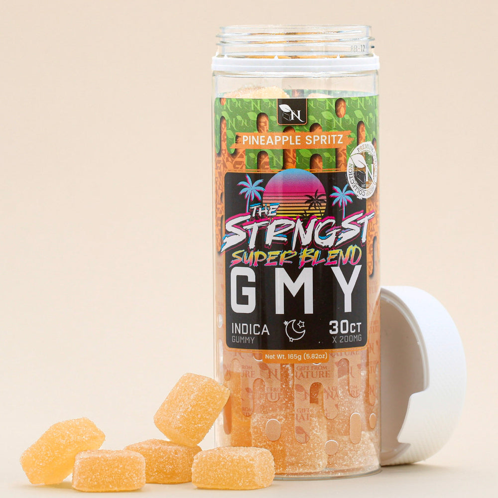 THE STRONGEST GMY - 30CT Pineapple Spritz 6000mg (200mg ea.) - INDICA A Gift From Nature