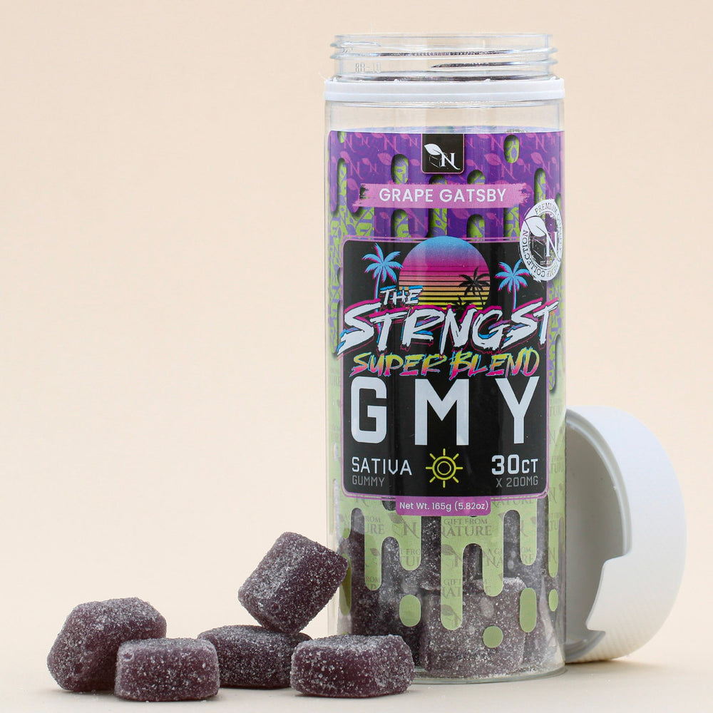 THE STRONGEST GMY - 30CT Grape Gatsby 6000mg (200mg ea.) - SATIVA
