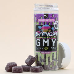 THE STRONGEST GMY - 30CT Grape Gatsby 6000mg (200mg ea.) - SATIVA