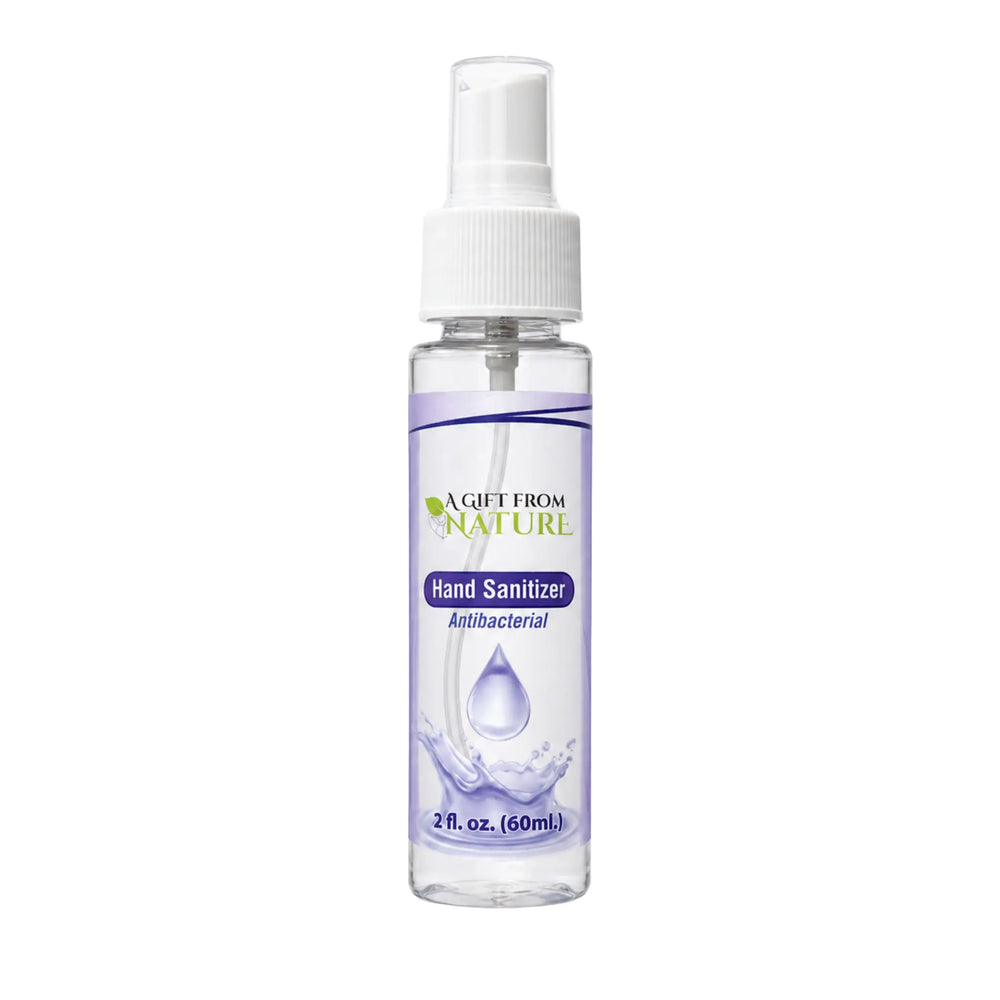 A Gift From Nature antibacterial hand sanitizer 2 fl oz bottle