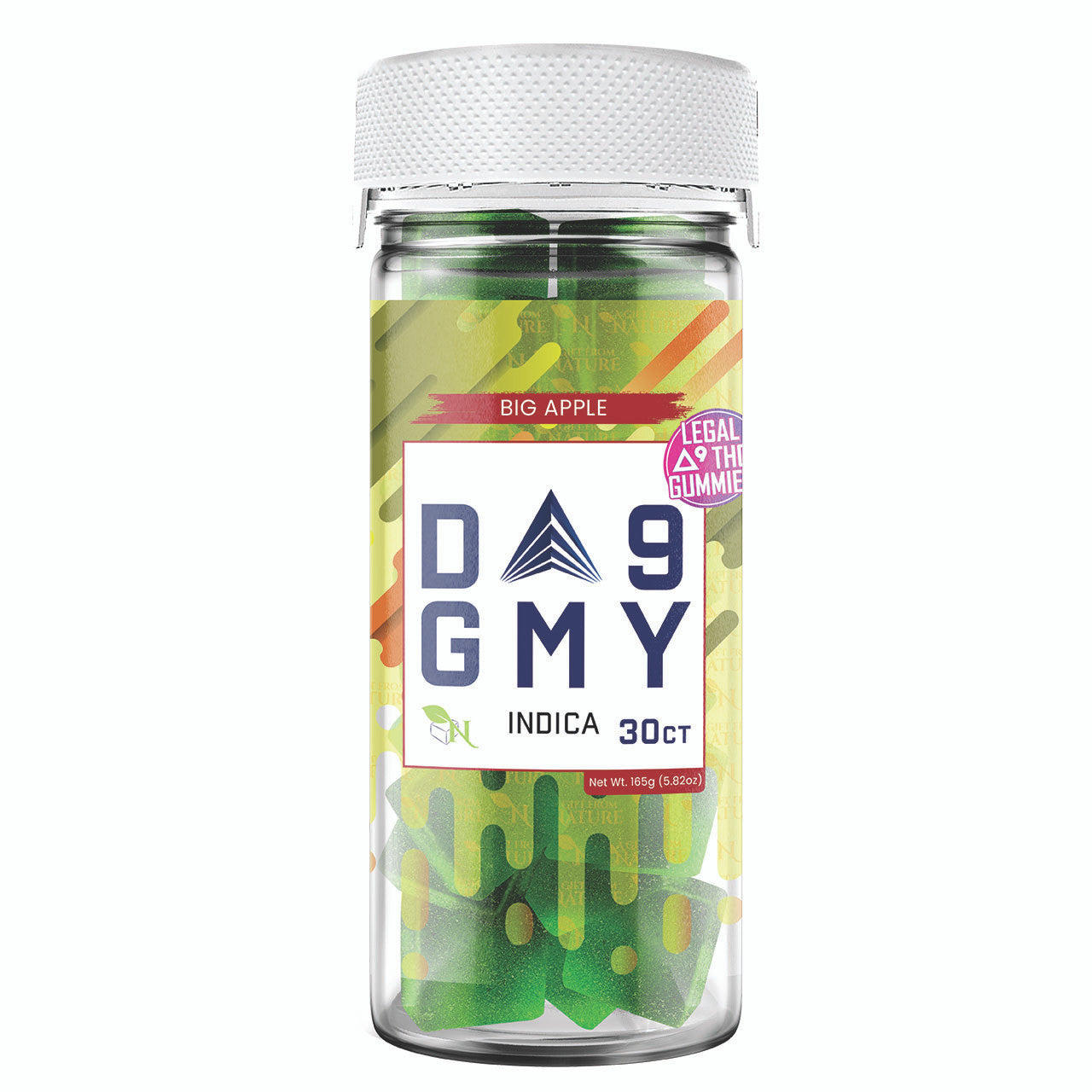 DELTA 9 GUMMIES - 30CT Big Apple 810mg (15mg ea.) – INDICA