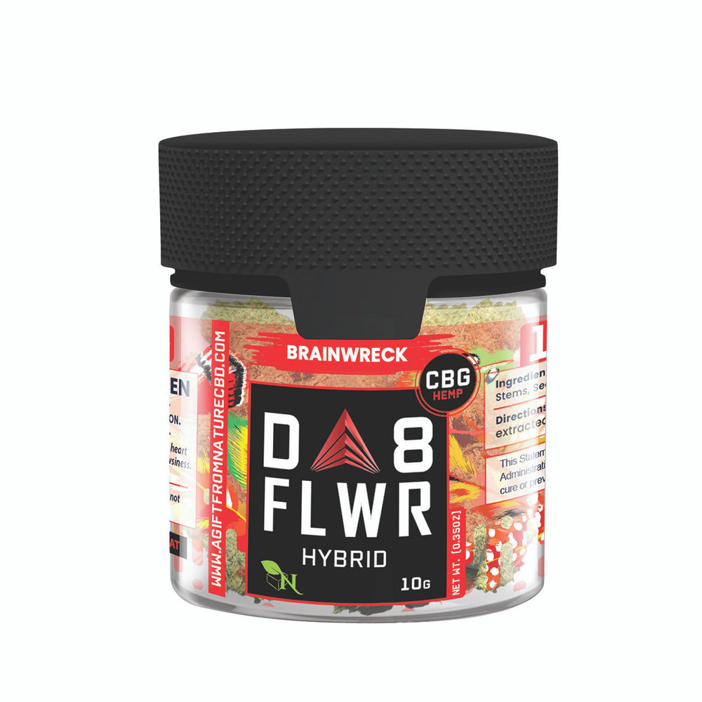 DELTA 8 FLWR - Brainwreck - 1000MG - SATIVA