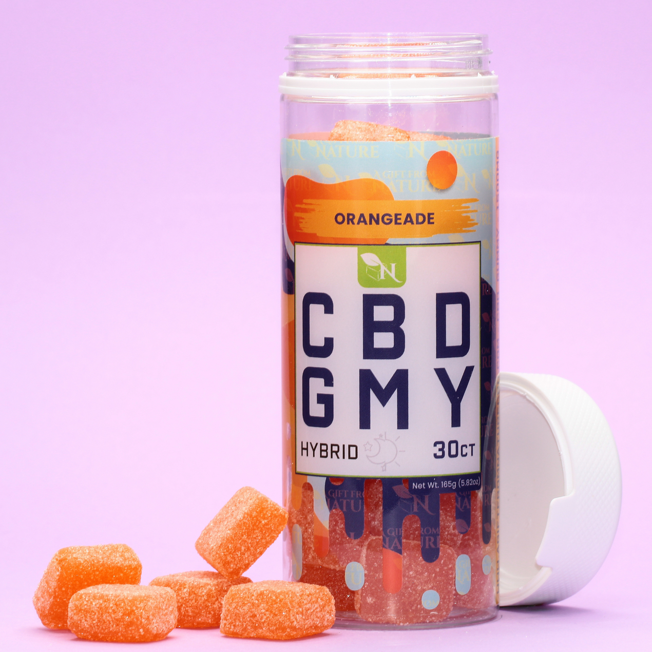 Orangeade CBD Gummies 1500mg | Hybrid Flavor & Strength – A Gift
