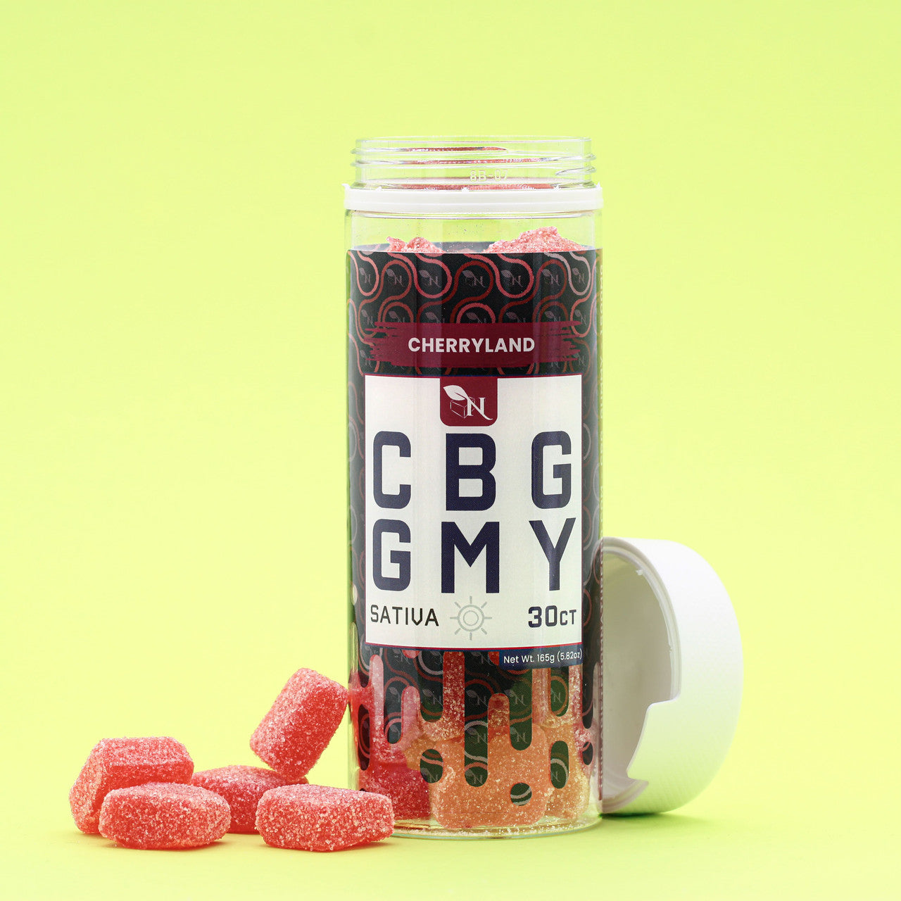 CBG GUMMIES - FOR ENERGY Cherryland  SATIVA real product photo