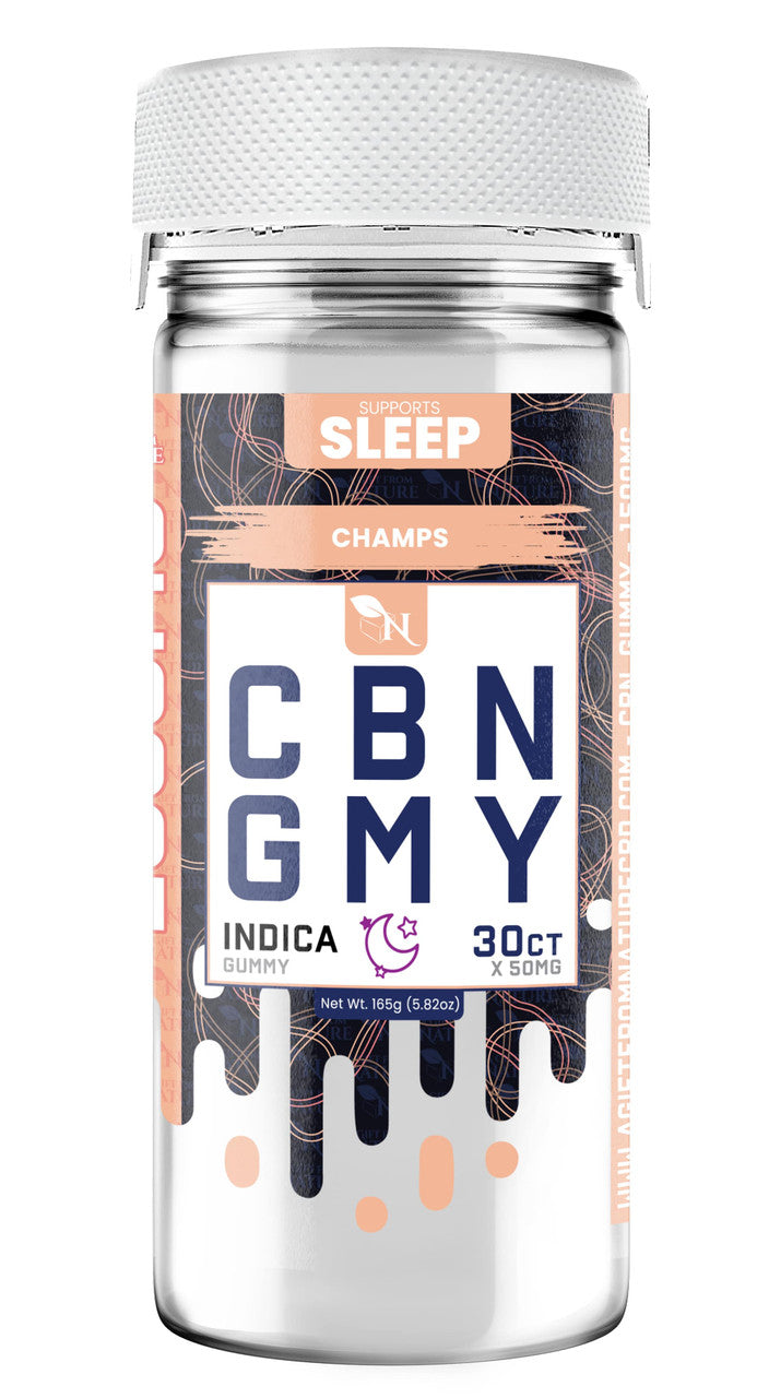 CBN GUMMIES - FOR SLEEP - 30CT Champs 1500mg – INDICA